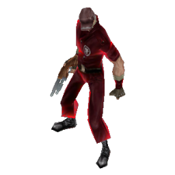 Dispatched Red Ninja